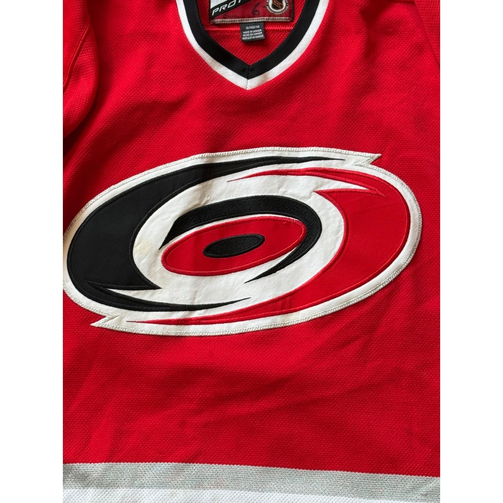 Pro Player NHL Carolina Hurricanes Hockey Jersey XL/XG Made in Canada - Picture 11 of 12